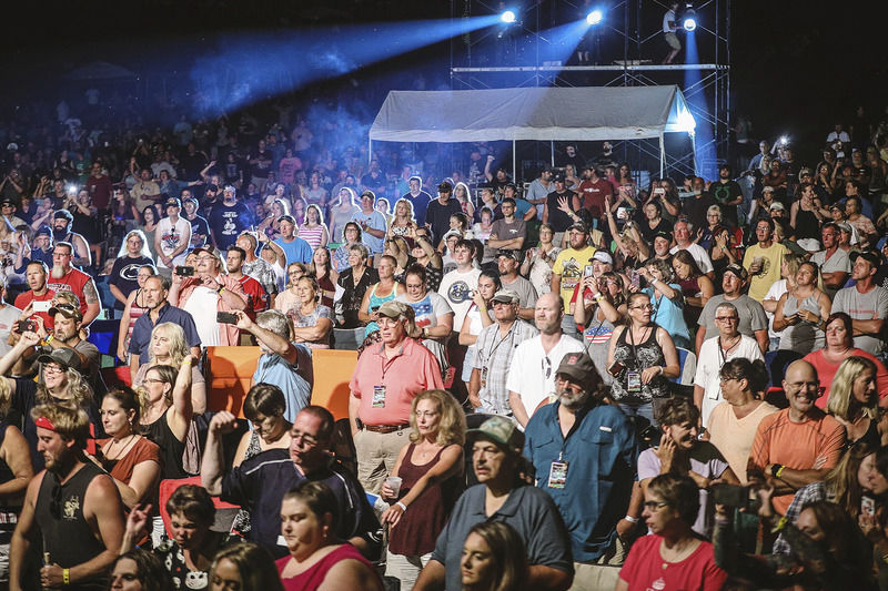 A Day in the Life of Spyglass Winery Concerts: Valley backyard party packs in 3,000 screaming fans